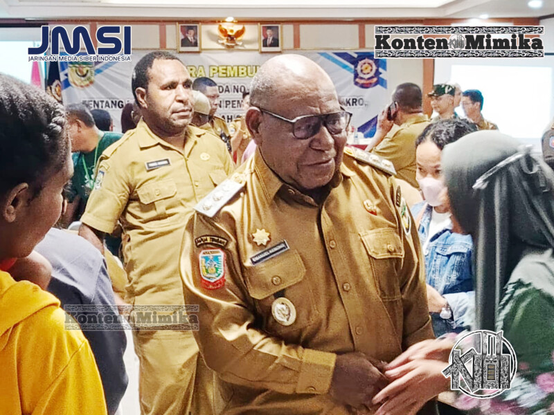 Satpol PP Sosialisasi Perda Perlindungan UMKM OAP – Konten Mimika